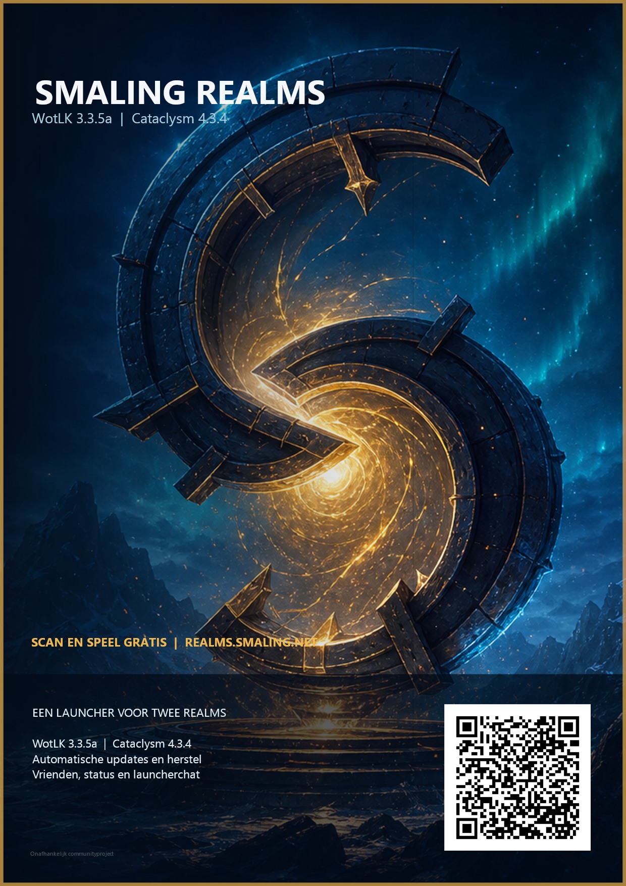 Smaling Realms A4 flyer